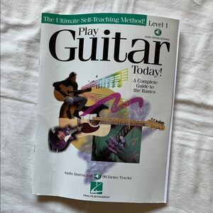 Play Guitar Today! Level 1 Book Hal Leonard Series DIY